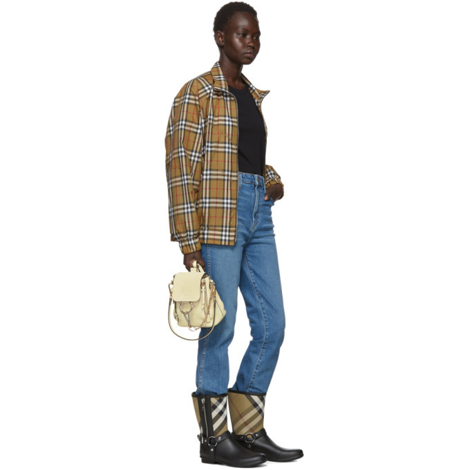 Black Burberry Moto Boots Burberry Black Saddle Low Boots Burberry