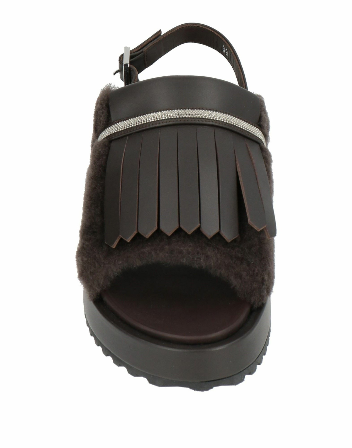 Peserico Womens Sandals Dark in Brown