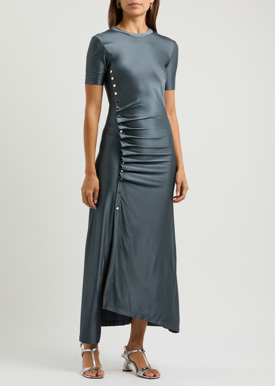 boden camille jersey midi dress Boden Women's Camalie Jersey Maxi Dress in Brown main image 1