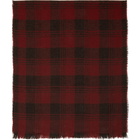 RRL Red and Black Wyatt Scarf