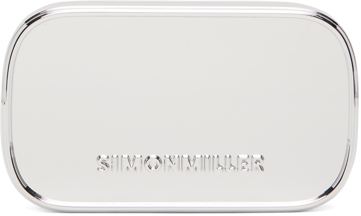 Photo: SIMONMILLER Silver Pill Clutch