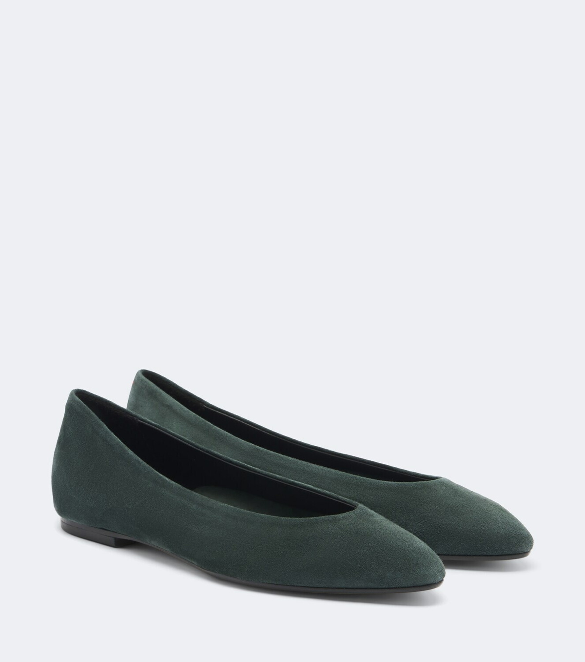Aeyde Ellie suede ballet flats