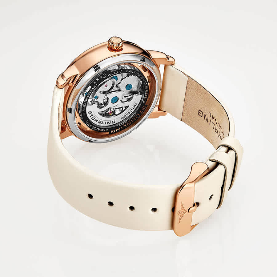 Stuhrling Original Legacy Automatic Silver Dial Ladies Watch M13626