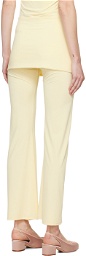 Sandy Liang Yellow Sound Trousers