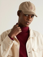 Brunello Cucinelli - Leather-Trimmed Suede Baseball Cap - Brown