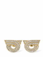 FERRAGAMO - New Gstr 18d Crystal Stud Earrings