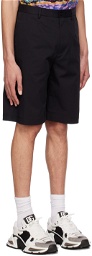 Dolce & Gabbana Black Branded Shorts