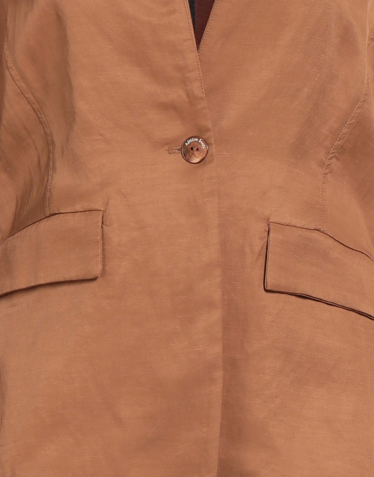 Alessia Santi Womens Blazer Camel