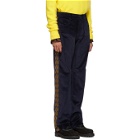 Missoni Navy Velvet Five-Pocket Trousers