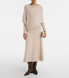 Agnona Cashmere midi skirt