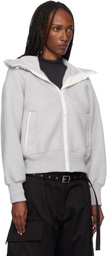 Canada Goose Gray 'White Label' Chilliwack Bomber Jacket
