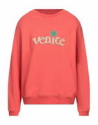 Erl Mens Sweatshirt in Orange