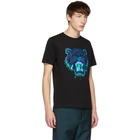 Kenzo Black Limited Edition Holiday Tiger T-Shirt