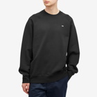 Wood Wood Men's Hester Classic Crew Sweatshirt in Black