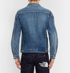 visvim - Slim-Fit Washed-Denim Jacket - Men - Indigo