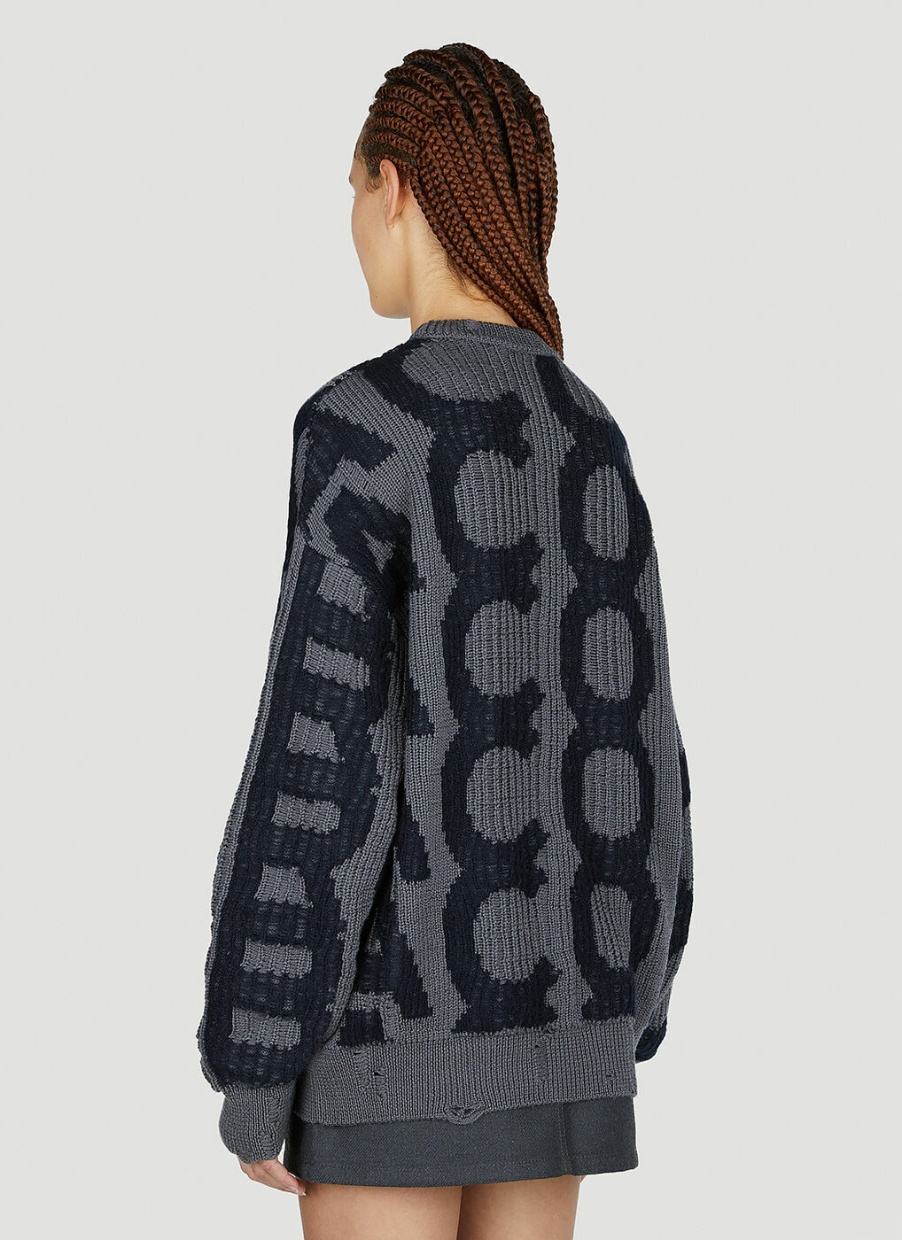 Women's Distressed Monogram Sweater by Marc Jacobs