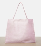 The Row Cecily Medium satin tote bag