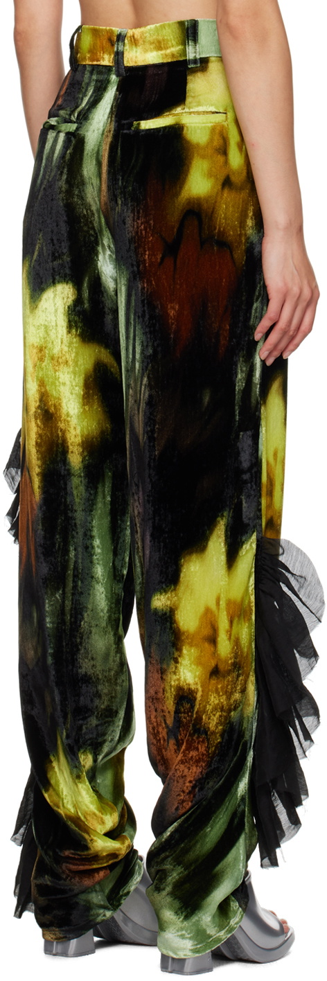 Collina Strada Multicolor Dante Ruffle Trouser