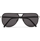 Berluti - Aviator-Style Metal Sunglasses - Black