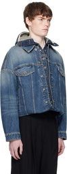 Jean Paul Gaultier Blue 'The Double' Denim Jacket