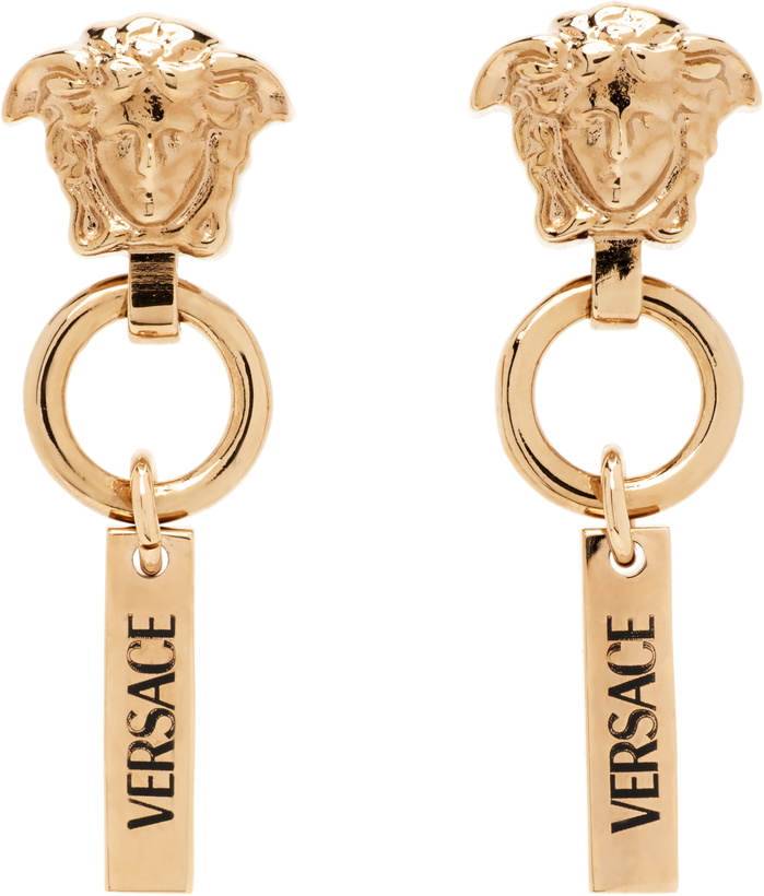 Photo: Versace Medusa Drop Earrings