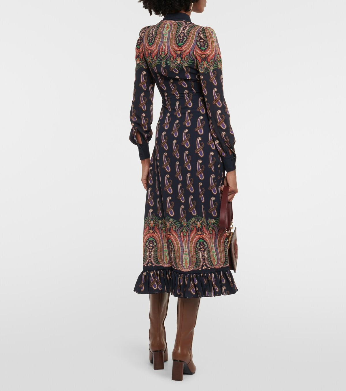 Etro Paisley midi dress Etro