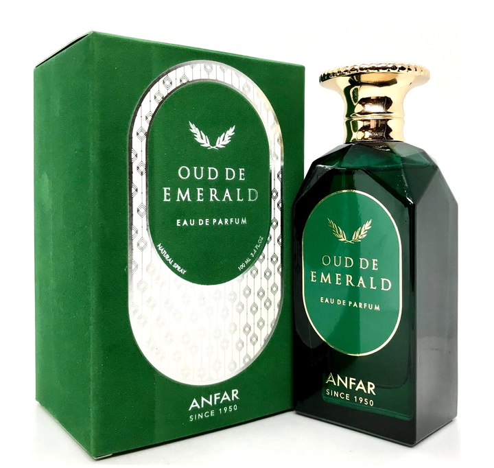 Photo: Anfar Unisex Oud De Emerald EDP Spray 3.4 oz Fragrances 6292257589047