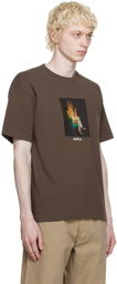 DANCER Brown Burning T-Shirt