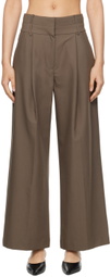 CAMILLA AND MARC Taupe Mallory Trousers