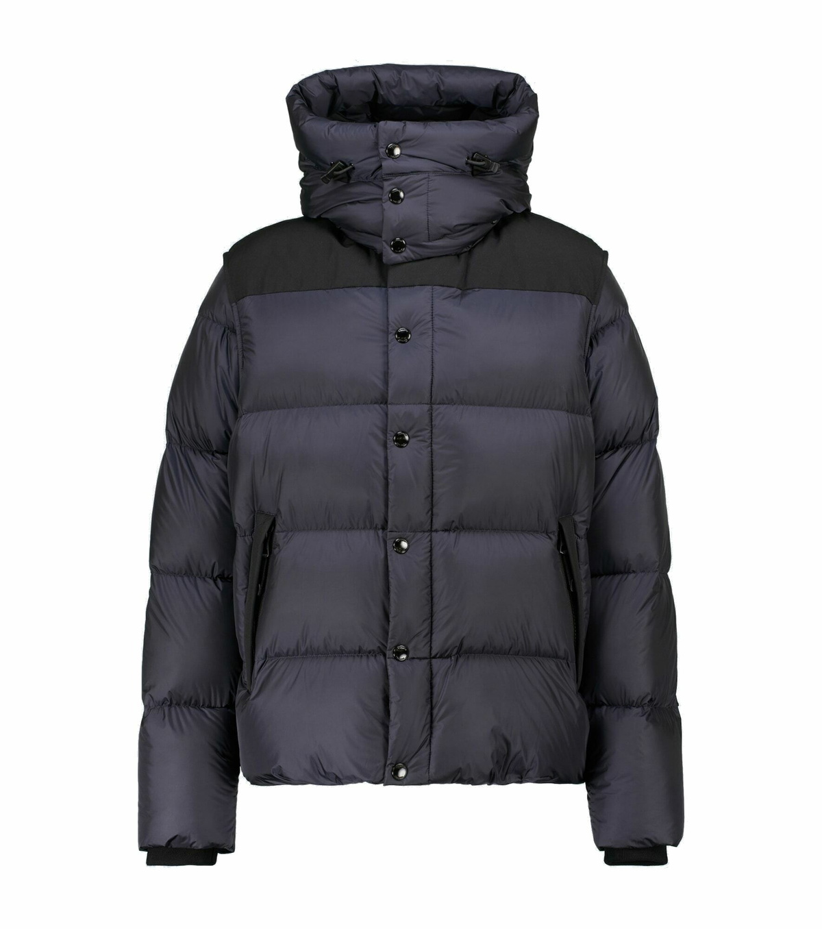 Burberry - Nylon hooded down jacket Burberry