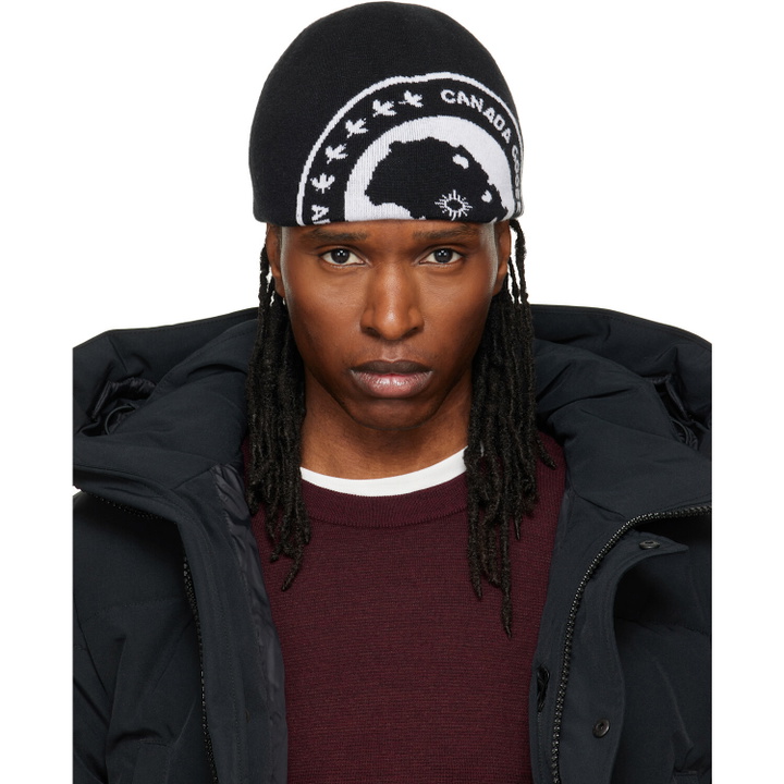 Photo: Canada Goose Black Arctic Contrast Beanie