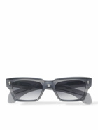 Jacques Marie Mage - Ashcroft Rectangular-Frame Acetate and Silver-Tone Sunglasses