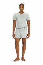 Diesel Two-pack boxer shorts in stretch cotton - Boxer briefs Mens in Grey