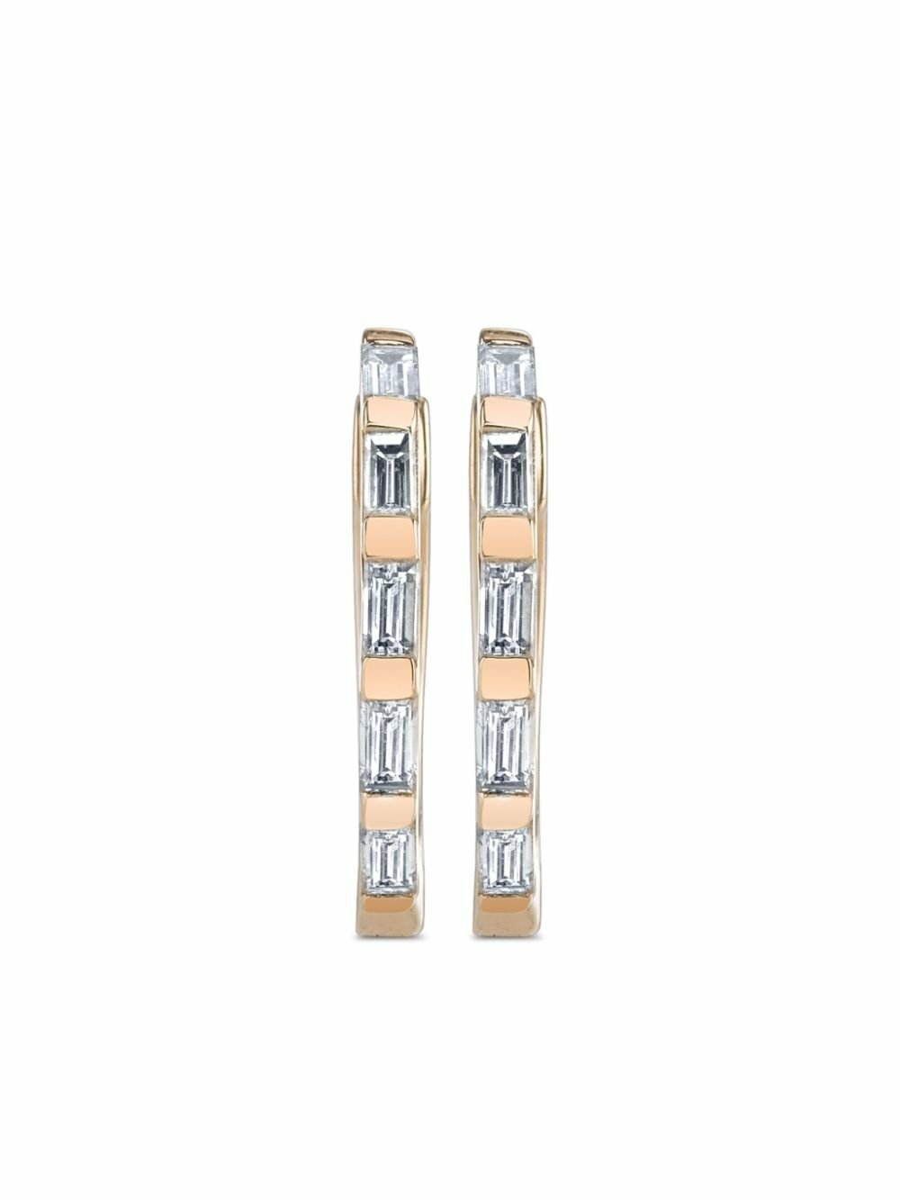 SHAY 18K Rose Gold Diamond Earrings
