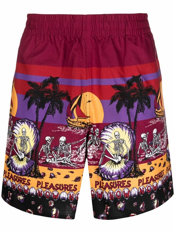 Photo: PLEASURES - Beach Printed Shorts
