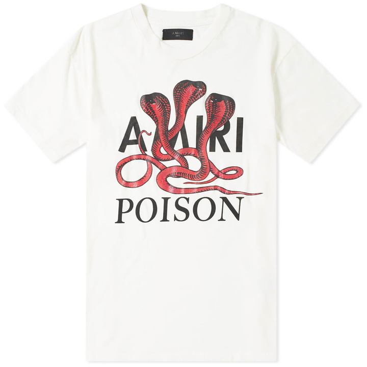 Photo: AMIRI Snake Poison Tee White & Black