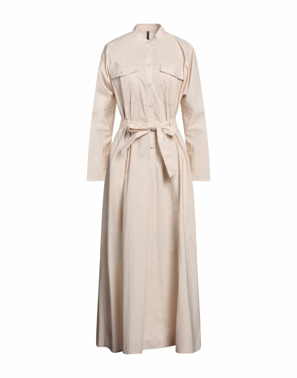 Manila Grace Womens Maxi dress in Beige