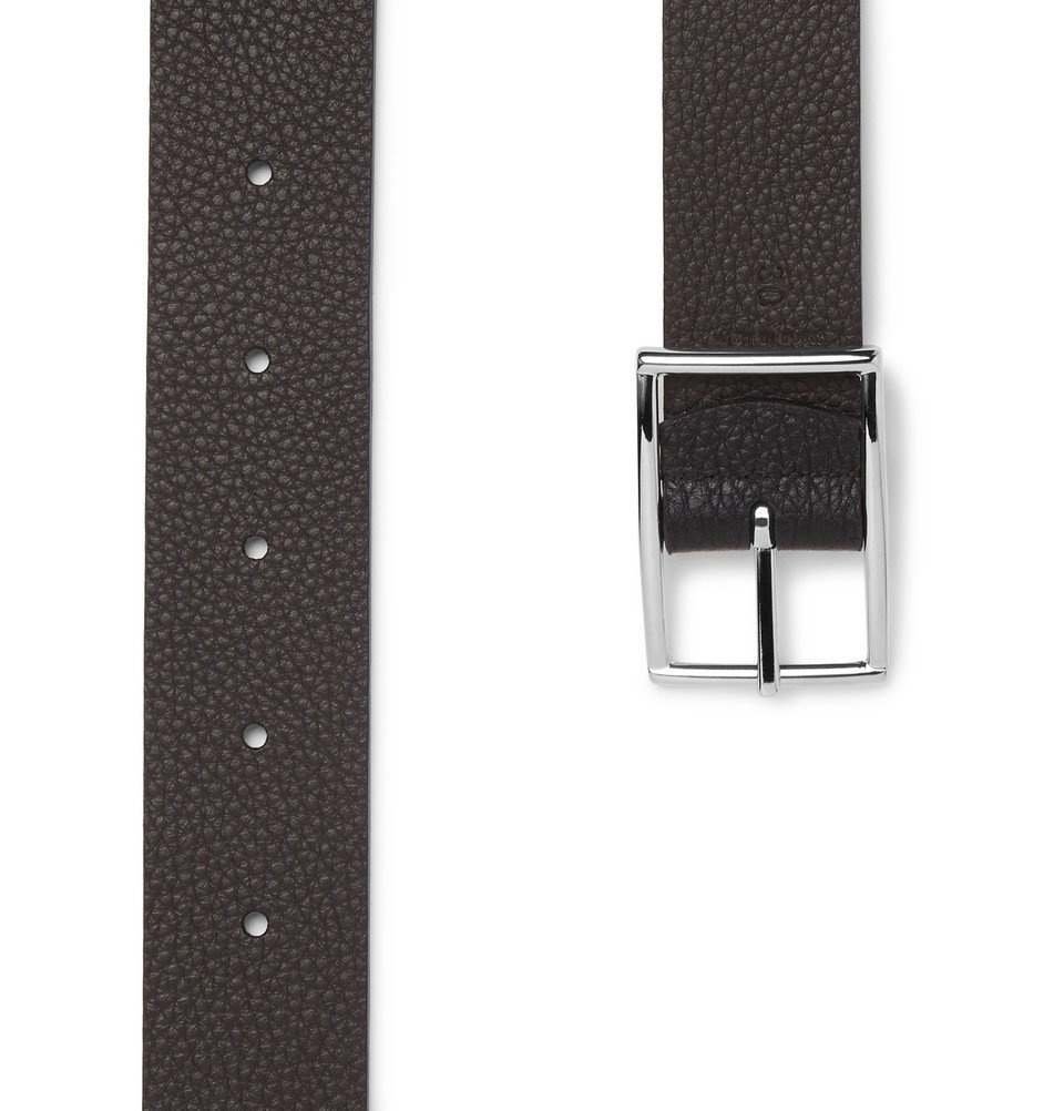 ANDERSON'S 3cm Reversible Full-Grain Leather Belt for Men