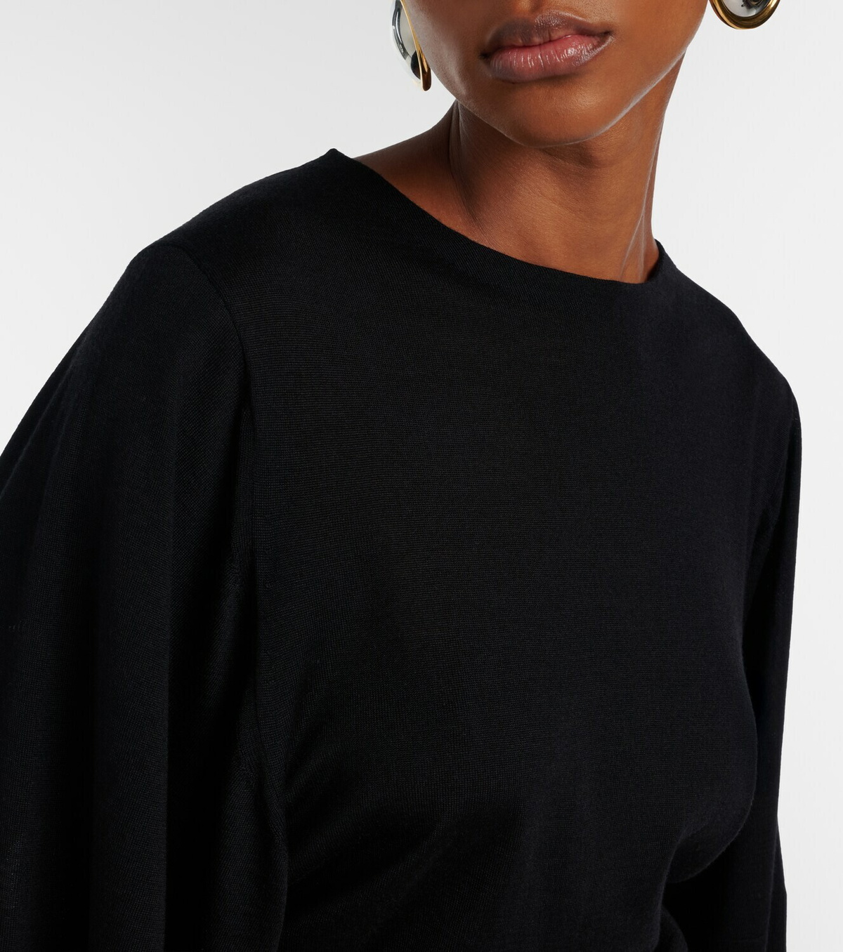 Jacquemus Mananco wool and silk sweater