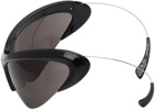 Balenciaga Black Wire Cat Sunglasses