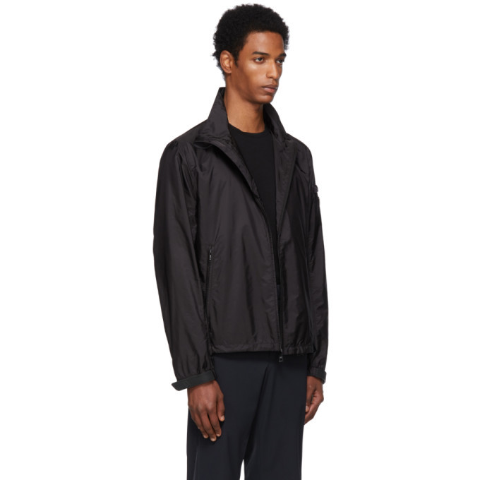 Prada Black Nylon Harrington Jacket Prada