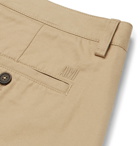 AMI - Slim-Fit Cotton-Twill Bermuda Shorts - Men - Beige