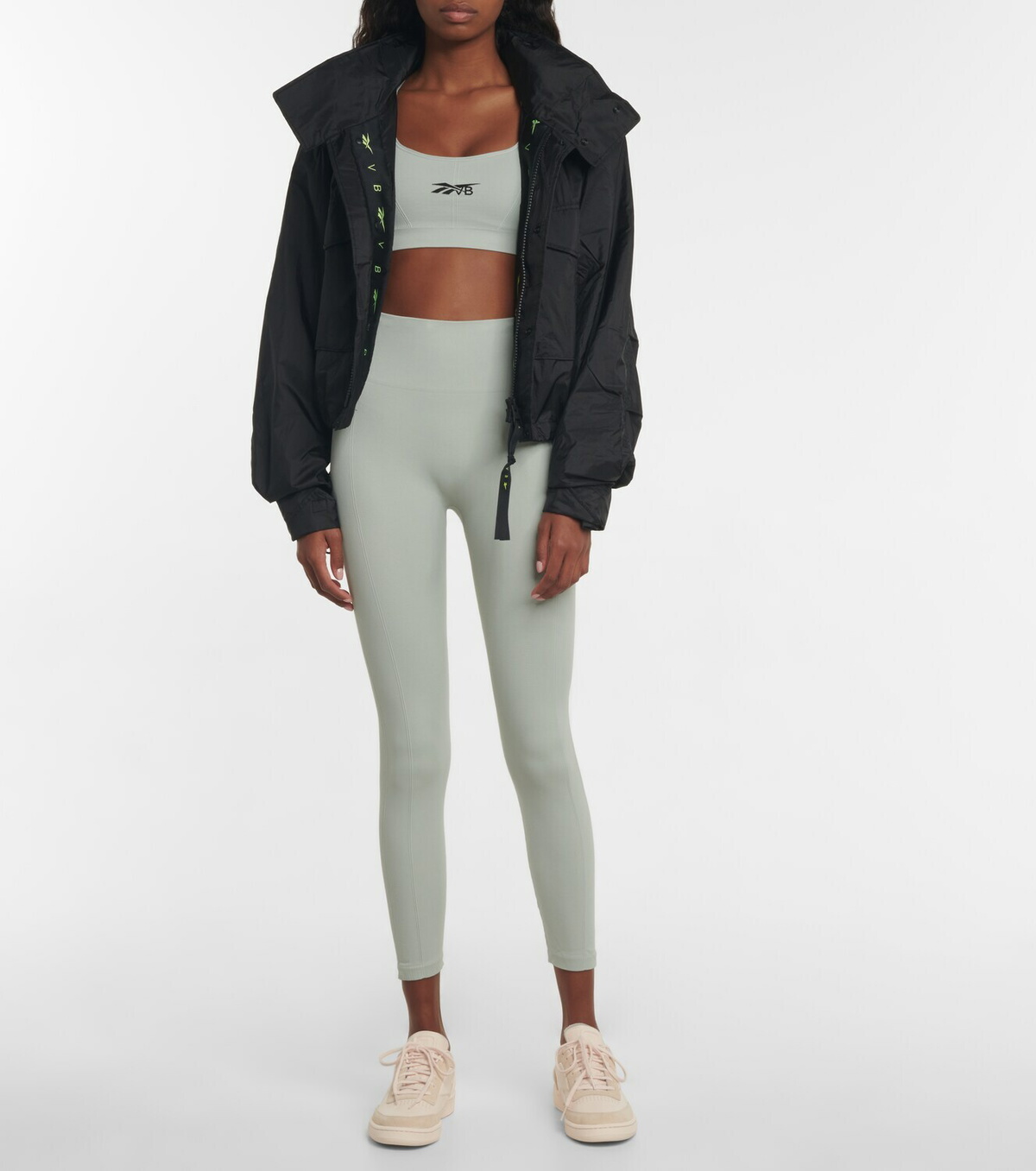 Reebok x Victoria Beckham Logo sports bra