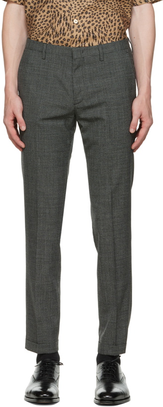 Photo: Paul Smith Black Wool Trousers