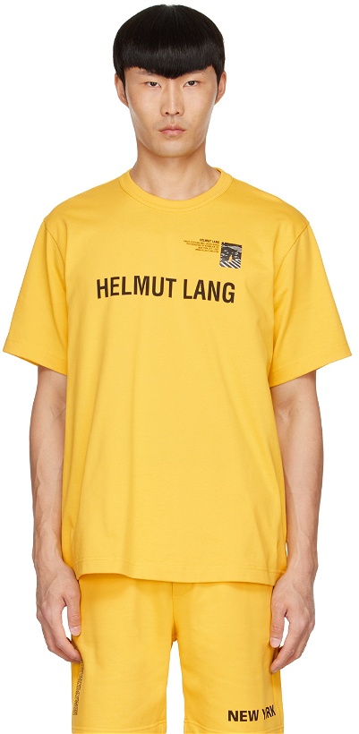 Photo: Helmut Lang Yellow Cotton T-Shirt