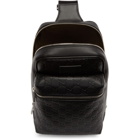 Gucci Black Leather Single Backpack