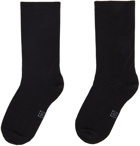 Wolford Black Velvet Socks