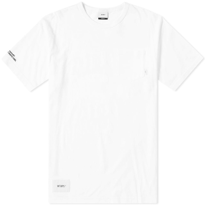 Photo: WTAPS Blank GPS Tee White