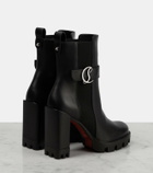 Christian Louboutin CL Chelsea Lug leather ankle boots