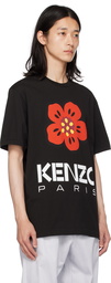 Kenzo Black Kenzo Paris Boke Flower T-Shirt